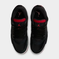 Jordan 4 RM Black / Varsity Red - Wolf Grey