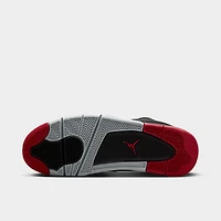 Jordan 4 RM Black / Varsity Red - Wolf Grey