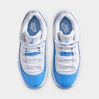 Jordan 11 Low Rétro PS Blanc / Bleu universitaire - Noir