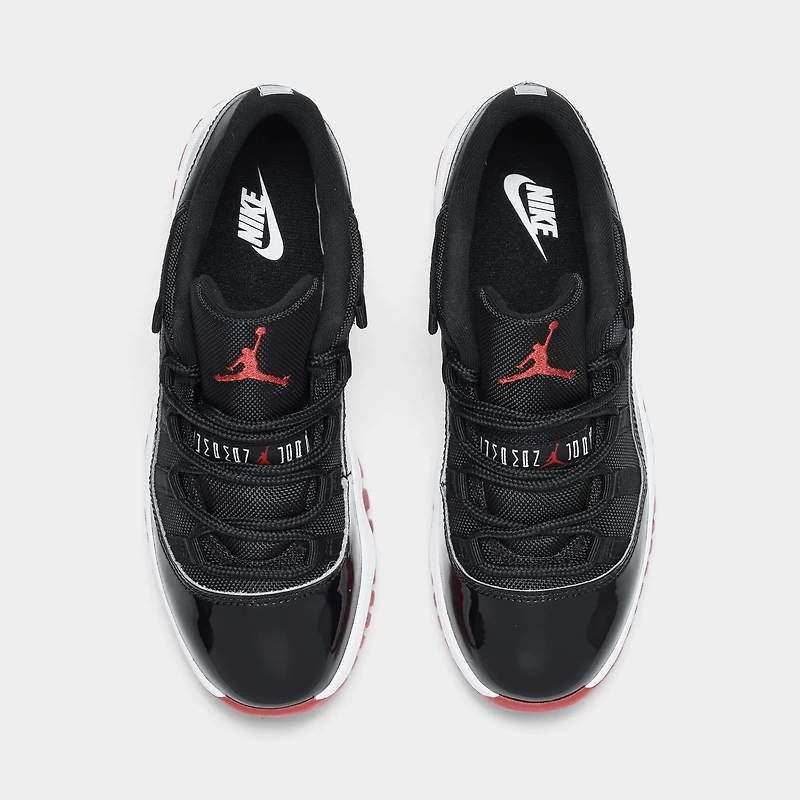 Jordan 11 Retro Low PS Black / Varsity Red - White