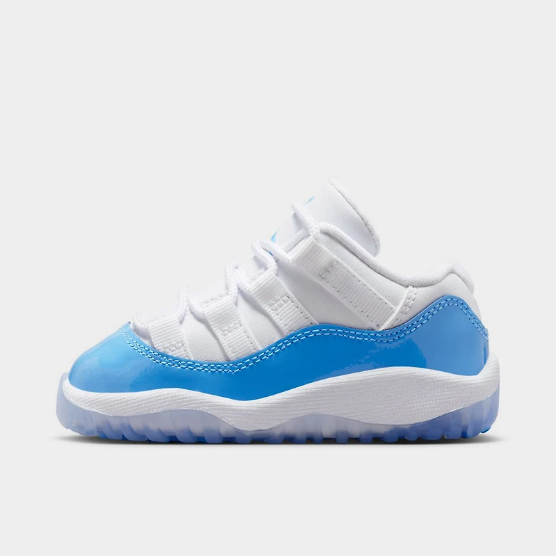 Jordan 11 Low Retro TD Blanc / Bleu Universitaire - Noir
