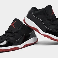 Jordan 11 Retro Low TD Black / Varsity Red - White