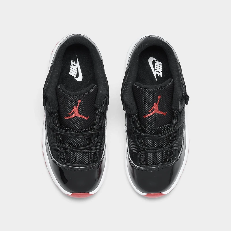Jordan 11 Retro Low TD Black / Varsity Red - White
