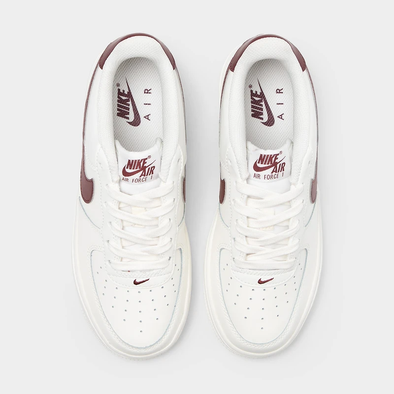 Nike Air Force 1 GS Sail / Dark Team Red