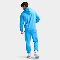 Jordan Brooklyn Fleece Full-Zip Hoodie University Blue / Midnight Navy