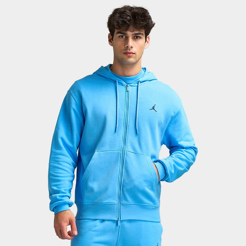 Jordan Brooklyn Fleece Full-Zip Hoodie University Blue / Midnight Navy