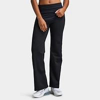 Nike One Women's Dri-FIT High Waisted Fold-Over Pants / Black