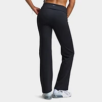Nike One Women's Dri-FIT High Waisted Fold-Over Pants / Black
