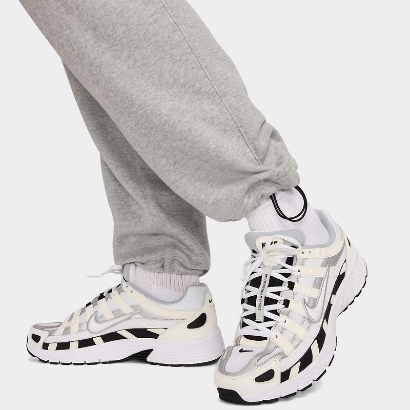 Nike Sportswear Club Fleece Bungie Pants Dark Grey Heather / White
