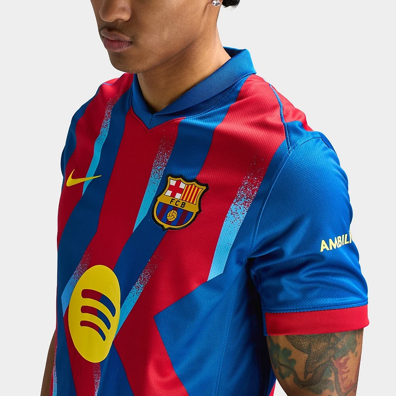 Nike Dri-FIT Men's F.C. Barcelona Stadium Home Football Replica Shirt