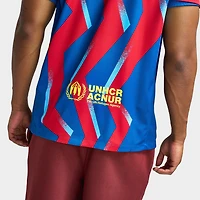 Nike Dri-FIT Men's F.C. Barcelona Stadium Home Football Replica Shirt
