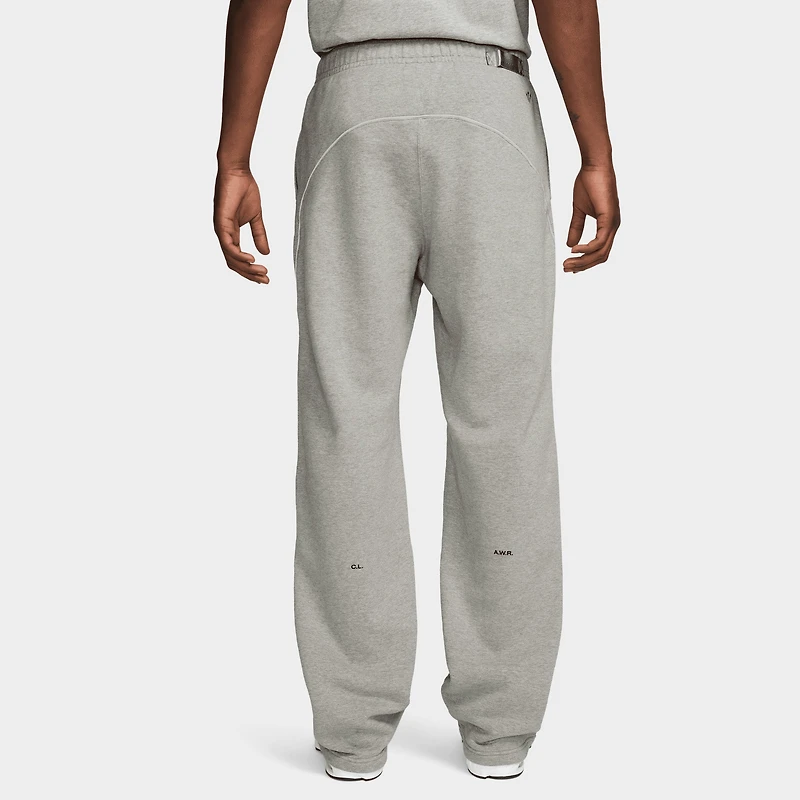 Nike NOCTA NRG Cardinal Woven Fleece Open Hem Pants Dark Grey Heather/Black