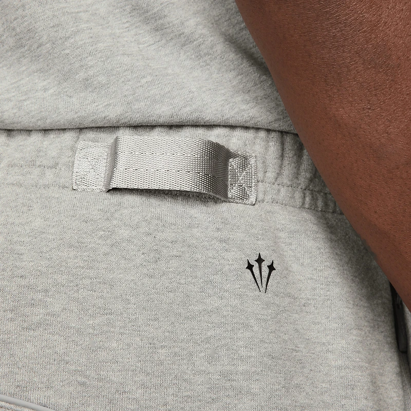 Nike NOCTA NRG Cardinal Woven Fleece Open Hem Pants Dark Grey Heather/Black