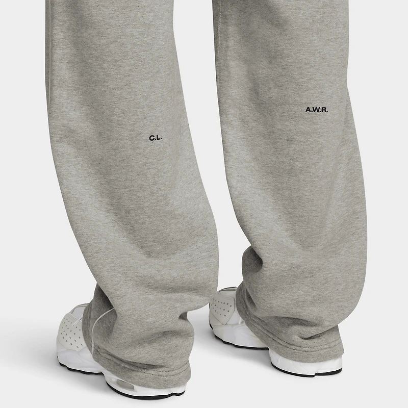 Nike NOCTA NRG Cardinal Woven Fleece Open Hem Pants Dark Grey Heather/Black