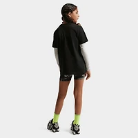 Nike Sportswear Juniors' Futura T-Shirt Black / White - Grey