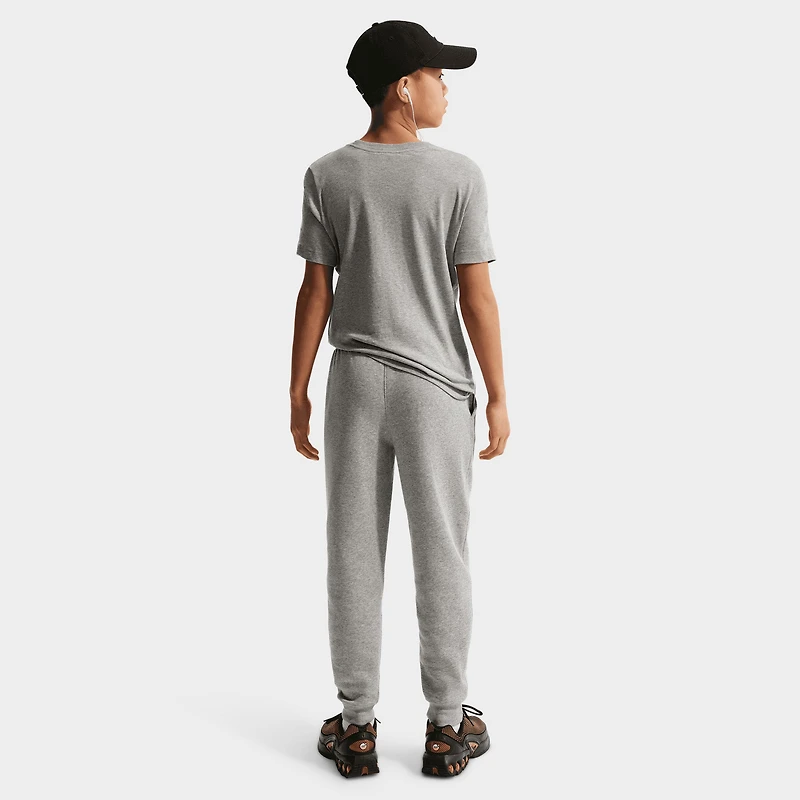 Nike Sportswear Juniors' Futura Tee Grey Heather / White - Red