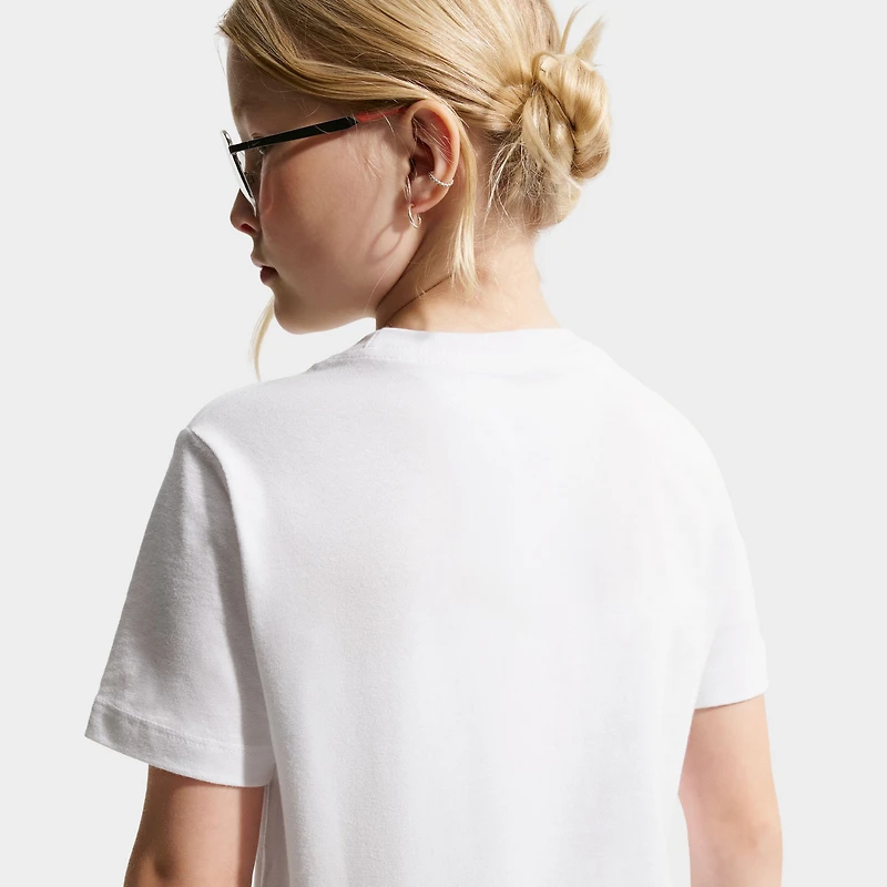 Nike Sportswear Juniors Futura T-shirt Blanc / Noir - Gris