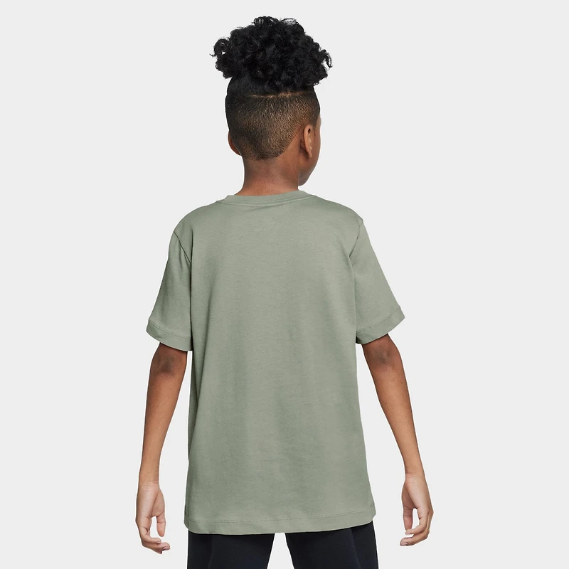 Nike Sportswear Juniors' Futura Tee Spruce Fog / White