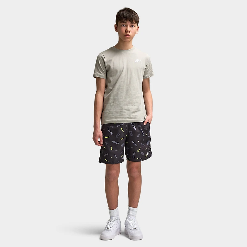 Nike Sportswear Junior T-shirt Futura Brouillard épicé / Blanc