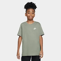 Nike Sportswear Juniors' Futura Tee Spruce Fog / White