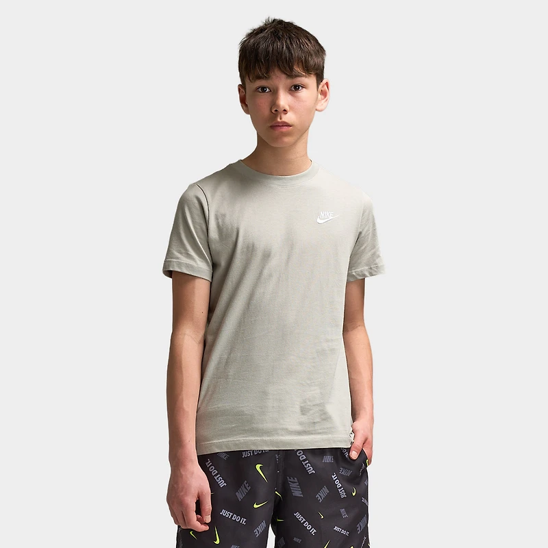 Nike Sportswear Junior T-shirt Futura Brouillard épicé / Blanc