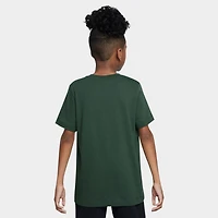 Nike Sportswear Juniors' Embroidered Futura T-Shirt / Fir