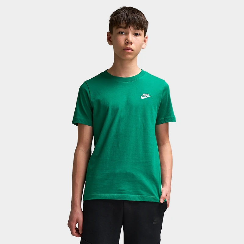 Nike Sportswear Junior T-shirt Futura Malachite / Blanc