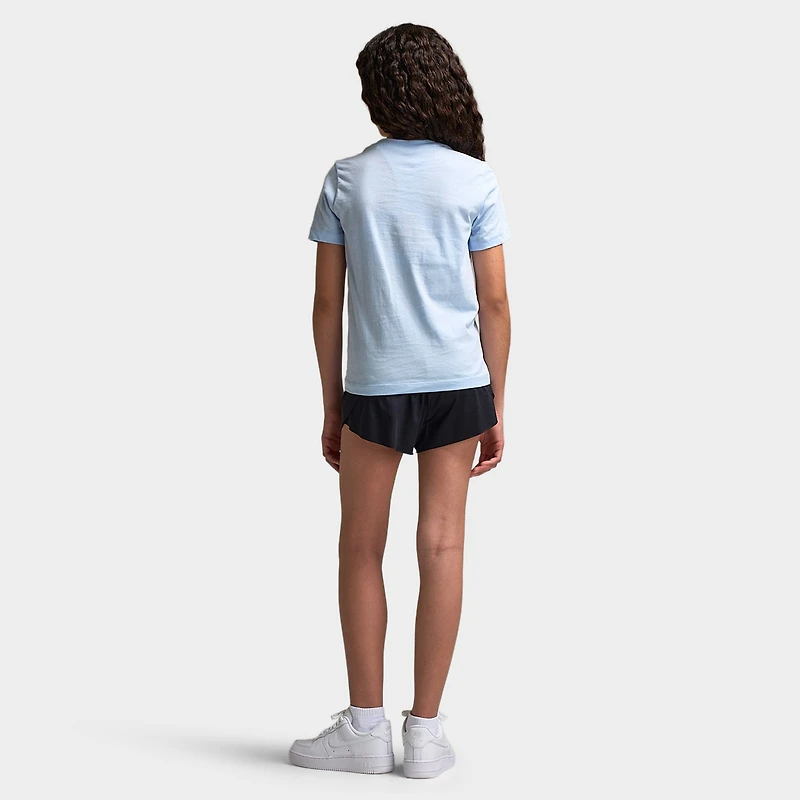 Nike Sportswear Juniors' Futura T-Shirt Hydrogen Blue / White