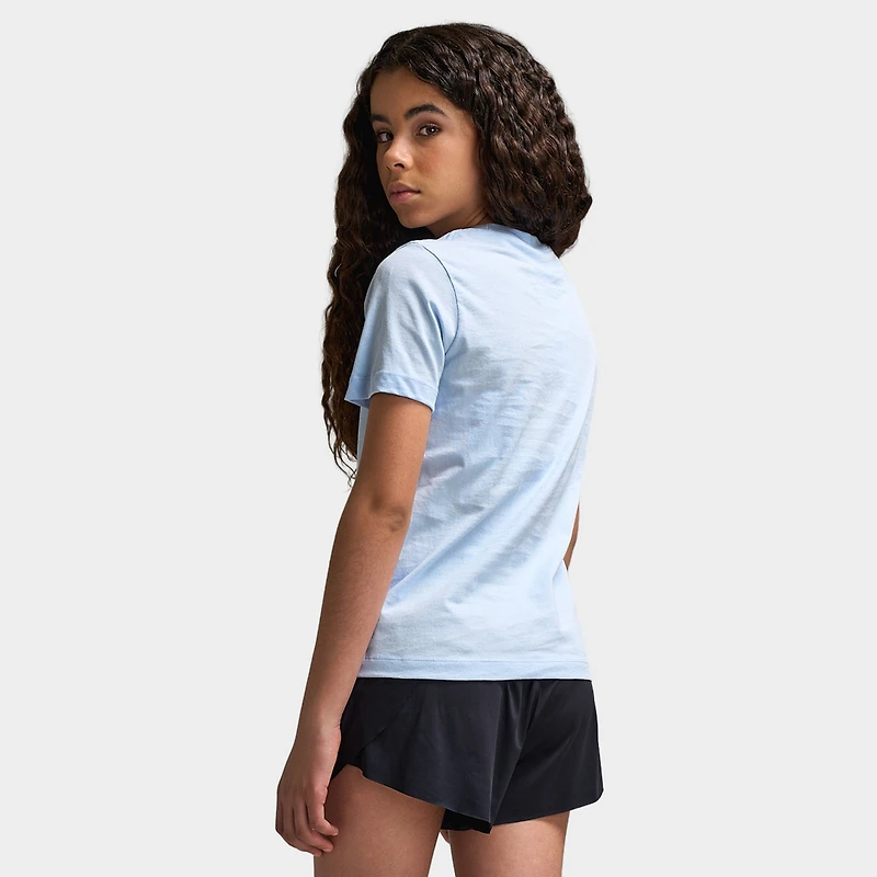 Nike Sportswear Juniors' Futura T-Shirt Hydrogen Blue / White