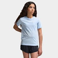 Nike Sportswear Juniors' Futura T-Shirt Hydrogen Blue / White