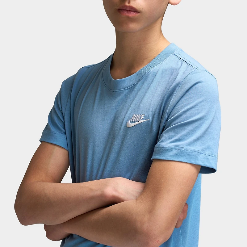 Nike Sportswear T-shirt Junior Futura bleu / blanc