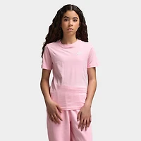Nike Sportswear Juniors' T-Shirt EMB Futura / Rose Doux Moyen