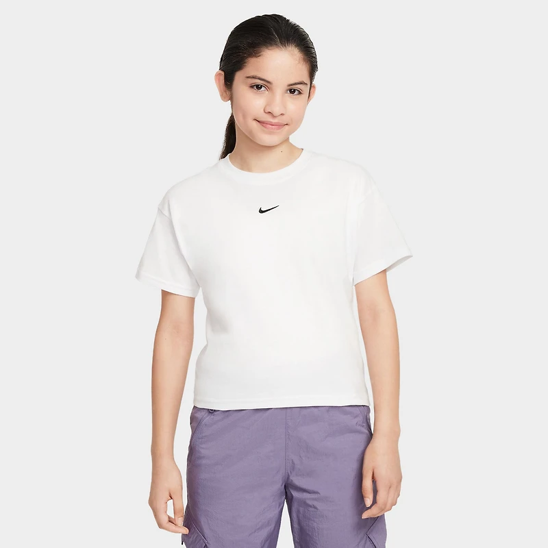 Nike Sportswear Essential Junior Girls' T-Shirt White