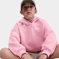 Nike Sportswear Club Fleece Oversized Pullover Hoodie / Med Soft Pink