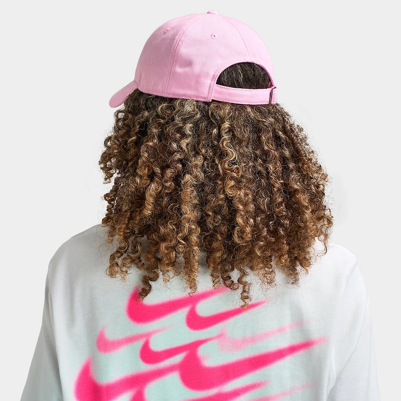 Nike Club Casquette non structurée petit Swoosh Rose vif / Voile