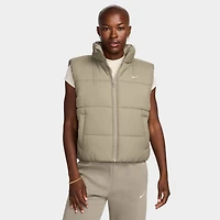 Nike Women's Sportswear Classic Therma-FIT Vest Light Army / White