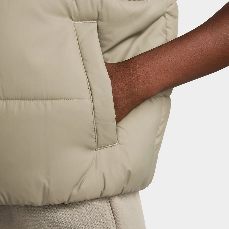 Nike Women's Sportswear Classic Therma-FIT Vest Light Army / White