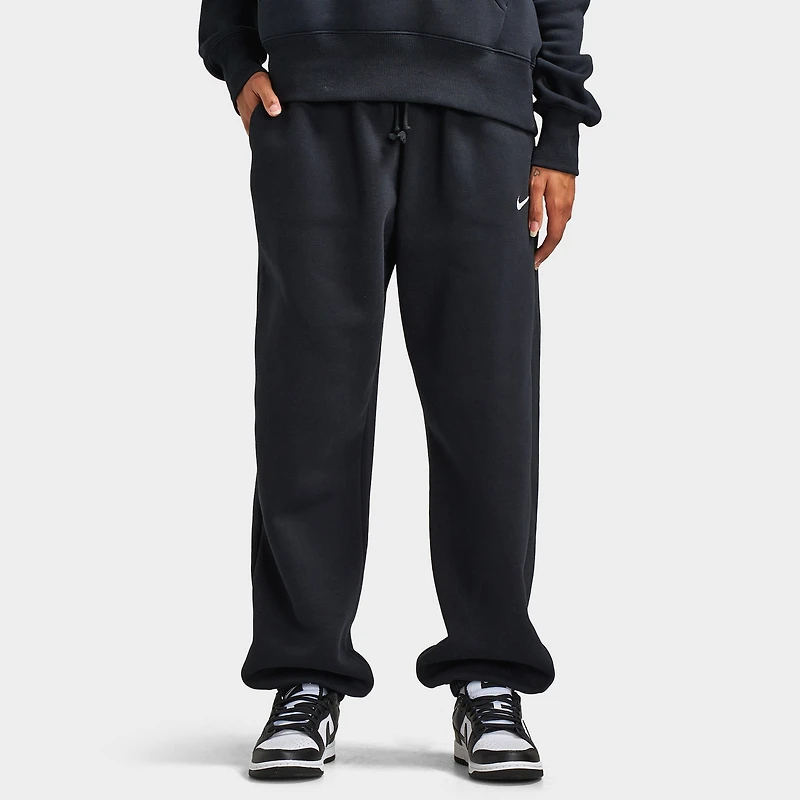 Nike Sportswear Women's Phoenix Fleece Pants Black / Sail
