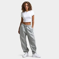 Nike Sportswear Women's Phoenix High-Waisted Oversized Sweatpants Dk Grey Heather / Sail