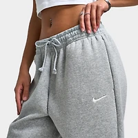 Nike Sportswear Women's Phoenix High-Waisted Oversized Sweatpants Dk Grey Heather / Sail