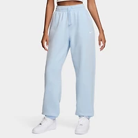 Nike Sportswear Women's Phoenix Fleece High-Waisted Oversized Sweatpants Blue Tint / Sail