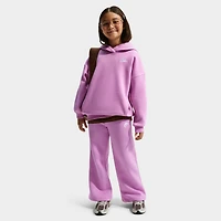 Nike Sportswear Juniors' Club Fleece Wide Leg Pants / Light Magenta