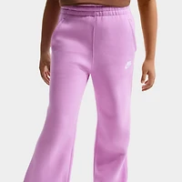 Nike Sportswear Juniors' Club Fleece Wide Leg Pants / Light Magenta
