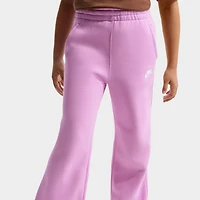 Nike Sportswear Juniors' Club Fleece Wide Leg Pants / Light Magenta