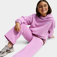 Nike Sportswear Juniors' Club Fleece Wide Leg Pants / Light Magenta