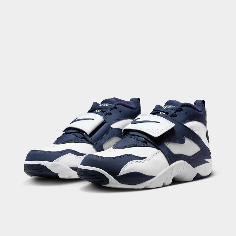 Nike Diamond Turf Blanc / Bleu marine - Argent