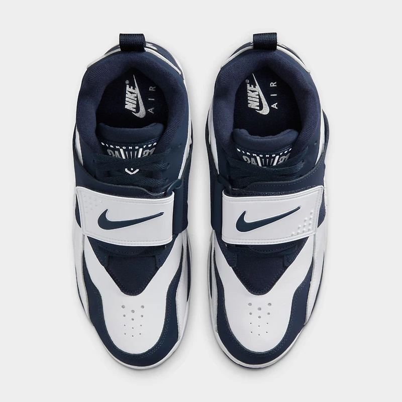 Nike Diamond Turf Blanc / Bleu marine - Argent
