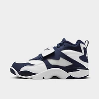 Nike Diamond Turf Blanc / Bleu marine - Argent