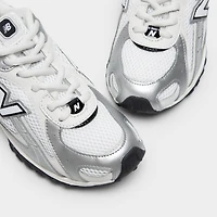 New Balance Juniors 204L Blanc / Gris Matière
