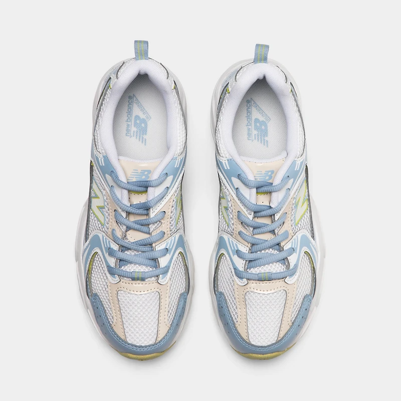 New Balance Juniors' 530 Light Arctic Grey / White